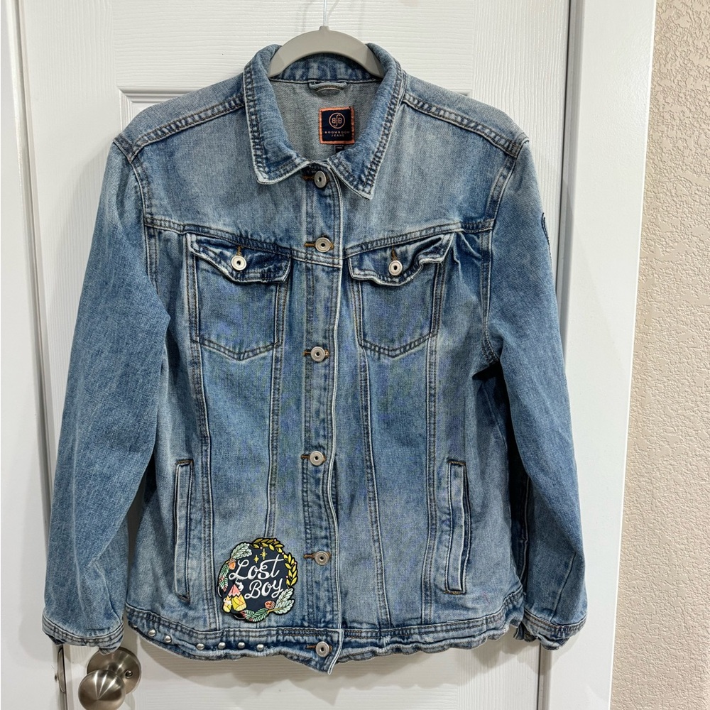 Boom Boom Jeans Denim with multiple patches